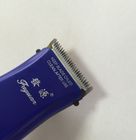 Blue Mini Rechargeable Hair Clippers Machine Hosehold Haircut Tools With White Logo