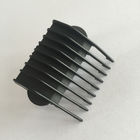 Black Grooming Comb Attachments For Dog Clippers , 3MM Hair Clipper Comb